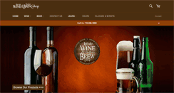 Desktop Screenshot of makewinebrewbeer.com